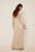 Drapiertes Maxikleid aus Satin