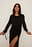 Drawstring Chiffon Maxi Dress