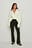 Pantalones bootcut con detalle de cordones