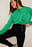 Drawstring Detail Crop Sweatshirt