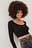 Drawstring Detail Crop Top