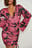 Drawstring Detail Mini Dress