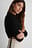 Drawstring Detail Rib Top
