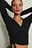 Drawstring Detail Wrap Top