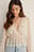 Elastic Waist Frill Blouse