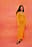 Fine Knitted Collar Maxi Dress