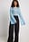 Fine Knitted Wide Sleeve Lurex Top
