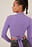 Fijngebreide sweater met wikkeldetail