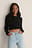 Flounce Detail Long Sleeve Top