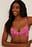 Flower Detail Lace Bra