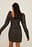 Gathered Details Mini Dress