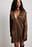 Gathered Plunge Mini Dress