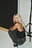 Halterneck Satin Draped Top