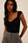 Heart Neckline Short Sleeve Top