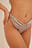 High Cut Gathered Satin Brazilian