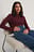 High Neck Babylock Knitted Sweater