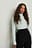 High Neck Buttoned Top
