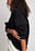 Hochgeschnittener Pullover mit Detail