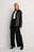Fait En Polyester Pantalon Verni Taille Haute