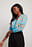 Jaquard Knitted Cropped Cardigan