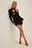 Mini-jurk met uitsnijding