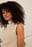 Knitted High Neck Cropped Top