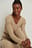 Gerippter Strick-Cardigan