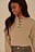 Knitted Turtleneck Collar Sweater