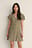 Vestido mini con botones