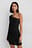 One Shoulder Glitter Dress