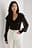 Gerecycleerde blouse met ruches