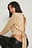 Open Back LS Satin Blouse