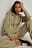 Sudadera con capucha cepillada oversized