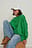Sweatshirt brossé oversize