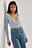 Pearl Button Detail Top