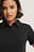Pique Collar Buttoned Top