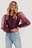 Organza-Bluse Mit Ballonärmeln
