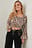 Printed Drawstring Top