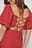 Blouse met pofmouwen