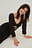 Puff Sleeve Strap Detail Midi Dress