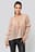 Puffy Sleeve Draped Chiffon Blouse
