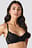 Raw Edge Lace Cup Bra
