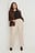 Recycled Mid Rise Suit Pants