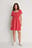 Vestido smocked con estampado reciclado reciclado
