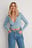 Recycled Ribbed Wrap Top
