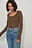 Scoop Neck Ribbed Top