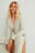 Recycelter Blazer mit V-Ausschnitt