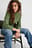 Strickpullover mit geripptem Detail