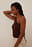 Rib Knitted One Shoulder Top