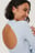 Ribbed Back Detail Top
